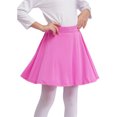 thumbnail image 1 of Aislor Kids Girls Tennis Golf High Waisted Pleated A-Line Skater Skirts Sport Dress with Shorts Pink 12-13, 1 of 7