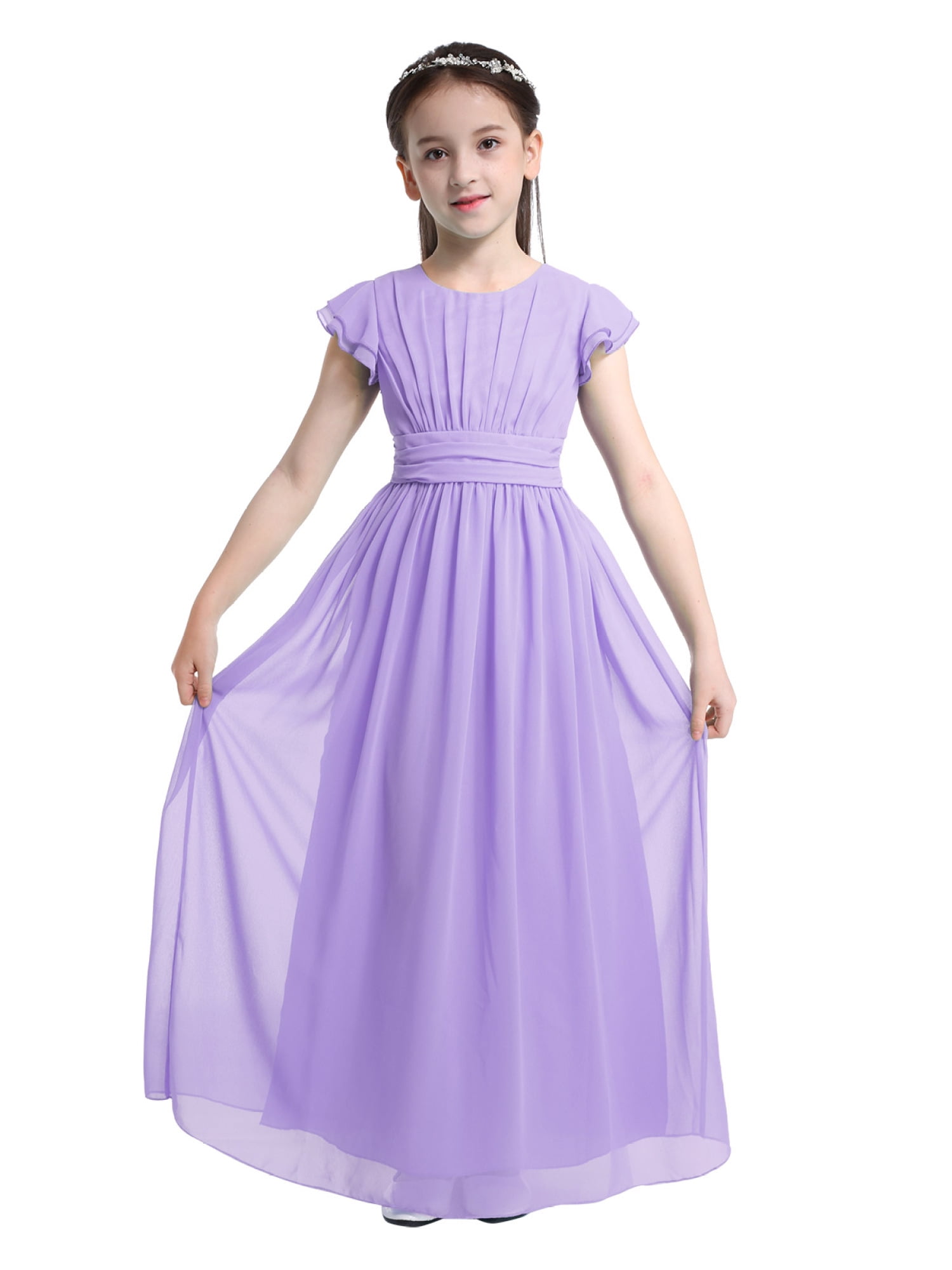 Girls Communion Dress Children's Long Sleeve Birthday Princess Dress main image 0
