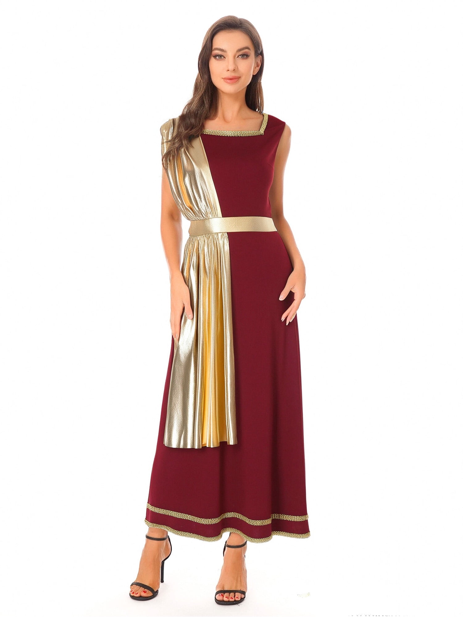 green emerald velvet dress Party Toga