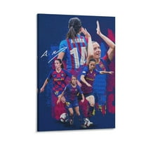 Aitana Bonmatí Canvas Poster Posters Art Print Wall Photo Paint Poster Hanging Picture Family Bedroom Decor Gift 12x18inch(30x45cm)