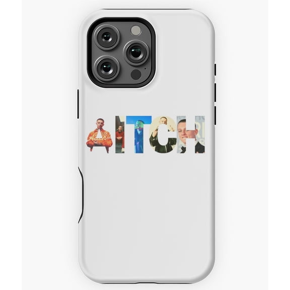 Aitch Rapper Music Sticker Phone Case for iPhone 16 15 14 13 12 11 Pro Max