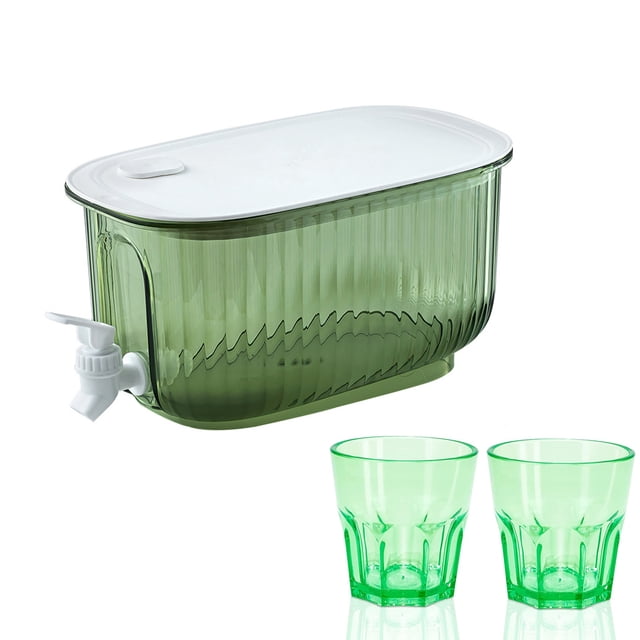 Aiteng 4L Large Capacity Kitchen Fridge Cold Water Kettle with 2