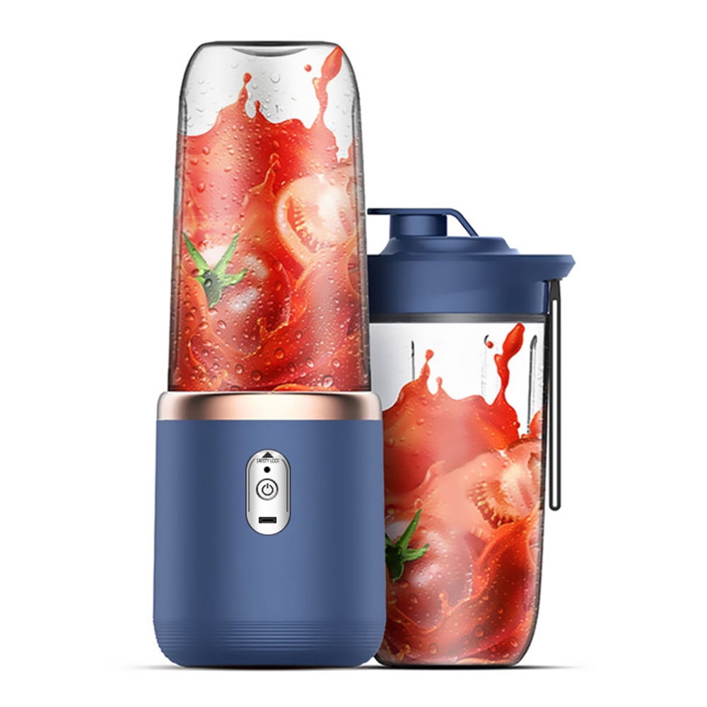 Aiteng Personal Blender for Smoothies Juice Portable Rechargeable Mini Bullet Blenders Cup, Blue