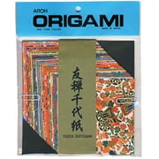 Aitoh Chiyogami Washi Paper Yuzen Decorative, 4", 40 Sheets