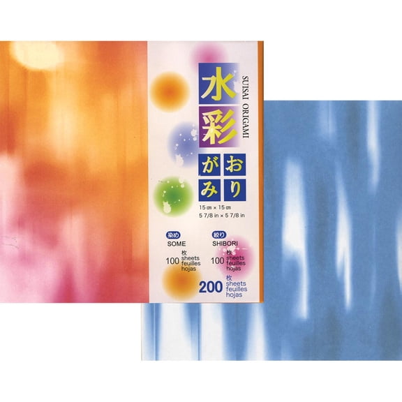 Aitoh Dyed Fabric Patterned Origami Paper