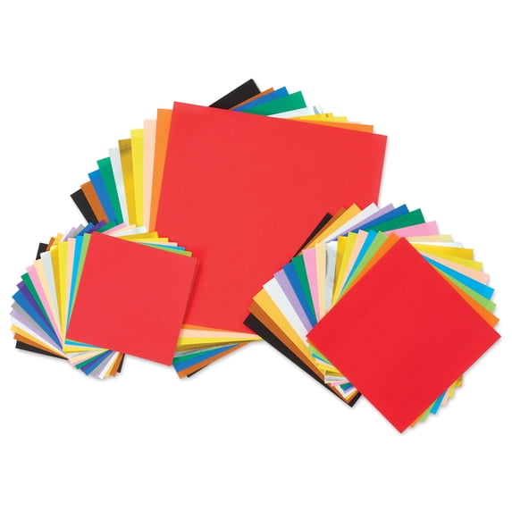 Aitoh Origami Paper 60/Pkg-Assorted Colors & Sizes