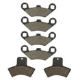 thumbnail image 1 of Aitook Front And Rear Brake Pads Compatible With Polaris Scrambler 500 2X4 2x4 2001 2002, 1 of 2
