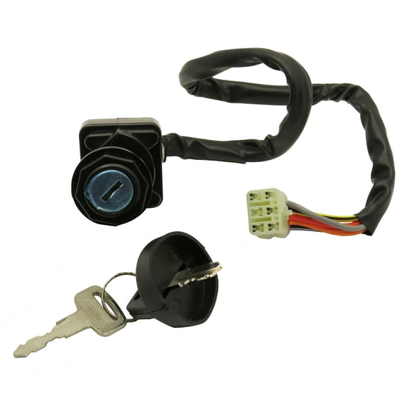 Aitook Ignition Key Switch Compatible With Suzuki LTA400 F FC Eiger 400 2WD 4WD 2002-2007