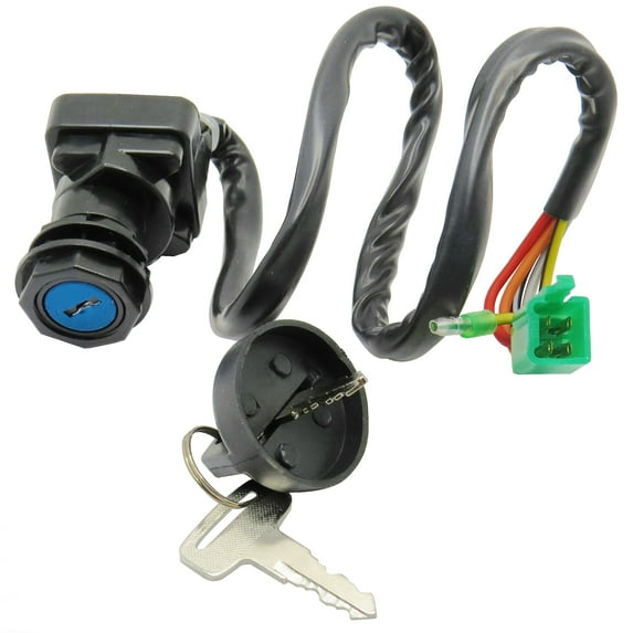 Aitook Ignition Key Switch Compatible With Suzuki Quadrunner 250 LTF250 2x4 1988-1998