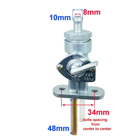 Aitook Petcock Fuel Valve Compatible Yamaha AT1 125 , AT2 125 , AT3 125 Motorcycle 1969-1973