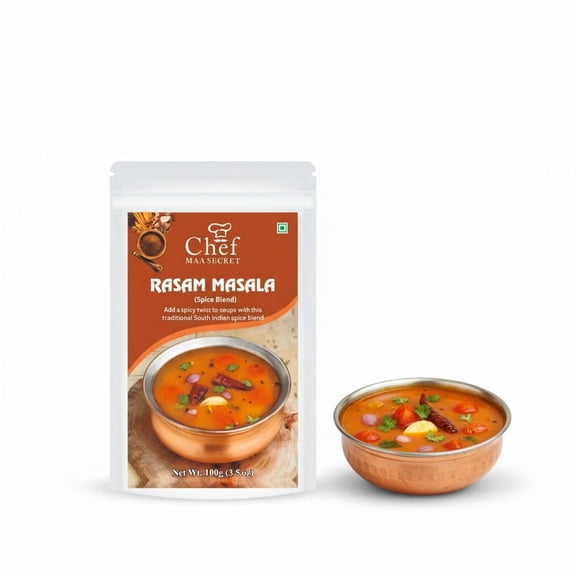 Aiva Chef Rasam Masala 100 g (Pack of 4) | Rasam Masala Powder, South Indian Spice Blend