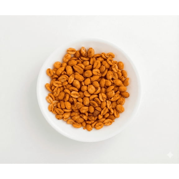 Aiva Spicy Peanuts 5 LB | Roasted Spicy Peanuts Snacks | Bold Crunchy Peanuts | Chili Peanuts For Party Snacks