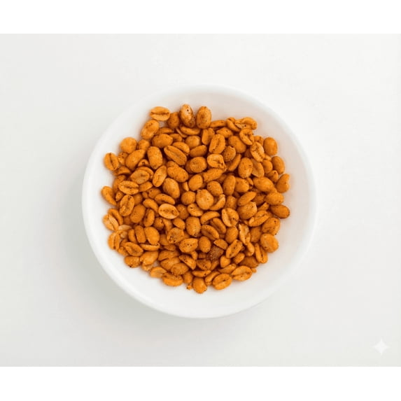 Aiva Spicy Peanuts 5 LB | Roasted Spicy Peanuts Snacks | Bold Crunchy Peanuts | Chili Peanuts For Party Snacks