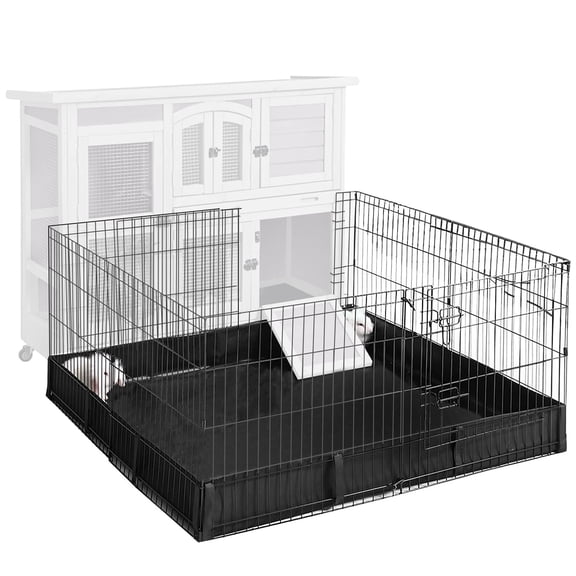 Aivituvin Pet Playpen, Small Animal Playpen for Rabbits Hamsters Guinea Pigs Cage Exercise Pen and Enclosure Waterproof