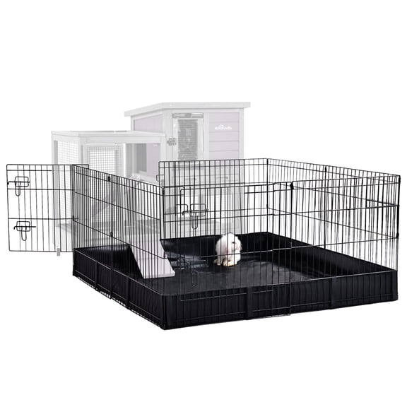 Aivituvin Pet Playpen, Small Animal Playpen for Rabbits Hamsters Guinea Pigs Cage Exercise Pen and Enclosure Waterproof