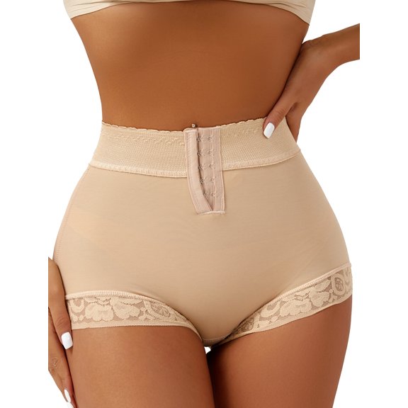 Aivtalk Tummy Control Panties for Women Shapewear Butt Lifter Short High Waist Trainer Corset Slimming Body Shaper Underwear Fajas Colombianas Moldeadoras Nude XL