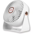 thumbnail image 1 of Aiwa 4" Desk Fan, USB-C Rechargeable Mini Fan with 3 Speeds and 270-Degree Rotation, White, 1 of 6