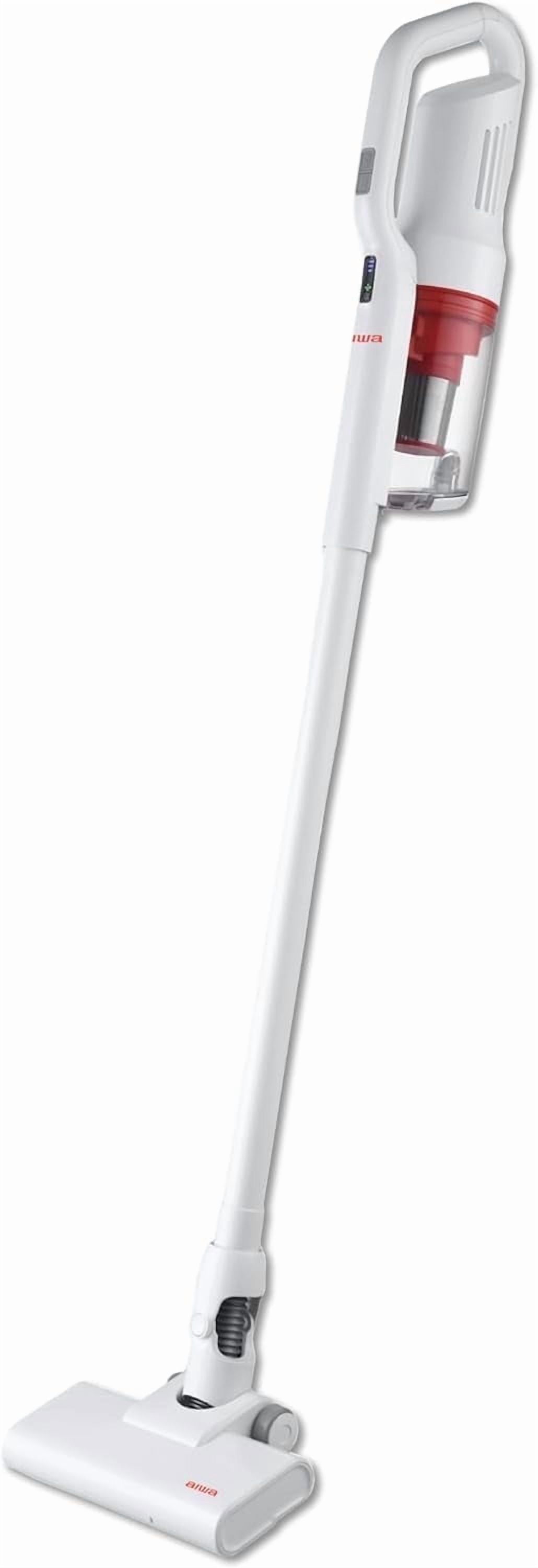 Aiwa Cordless Stick Vacuum Cleaner with Washable HEPA Filter and