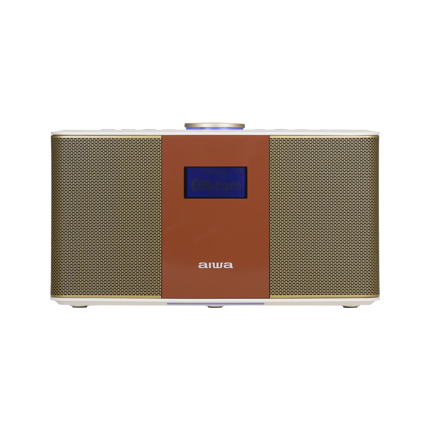 Aiwa Exos-5 Wireless Bluetooth Hi-Fi Home Speaker, FM Radio, Alarm