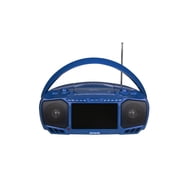 Aiwa Portable Boombox with 7 LCD Display, Bluetooth, FM Radio, CD/DVD Player, 3W x 2 Speakers with Bass, Supports Roku & Amazon Firestick Streaming