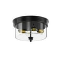 thumbnail image 1 of Aiwen 2-Light Flush Mount Ceiling Lamp Modern Farmhouse Light Fixture for Kitchen Living Room Foyer, 1 of 10