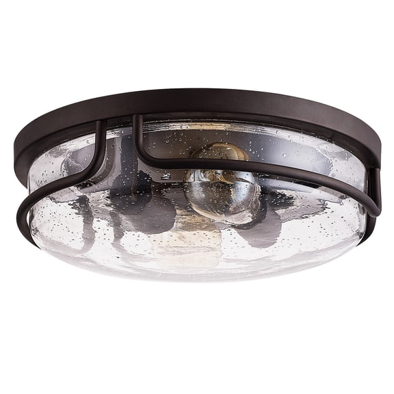 Aiwen 2 Light Vintage Flush Mount Ceiling Light Modern Home Decor Light Fixture