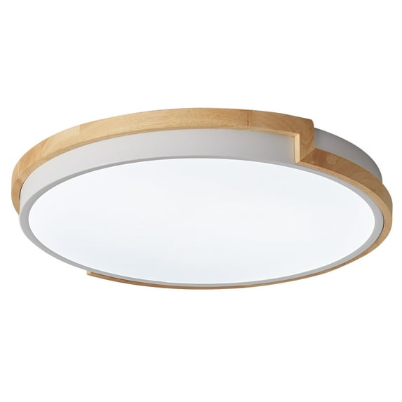 Aiwen 32 Watts Round Acrylic Shade Flush Mount Ceiling Lamp