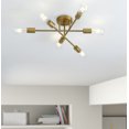 thumbnail image 1 of Aiwen 6 Lights Sputnik Semi Flush Mount Ceiling Lamp Metal Light Fixture, 1 of 7