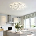 thumbnail image 1 of Aiwen Acrylic LED Geometric Ceiling Lamp Creative Flower Design Flush Mount Lighting For Living Room Dining Room Kitchen, 1 of 11
