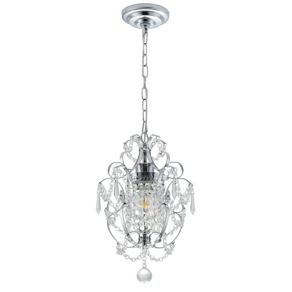 Aiwen Glass Crystal Chandelier Ceiling Lamp Raindrop Creative Stylish Light Fixture