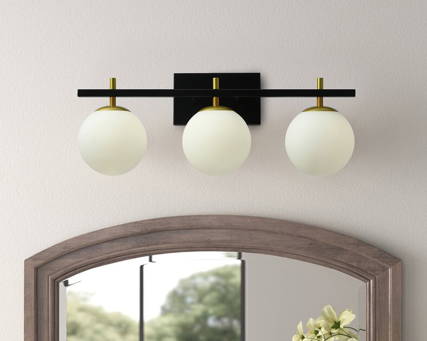 Aiwen Globe Novelty 3Light Vanity Light Classic Wall Sconce Modern