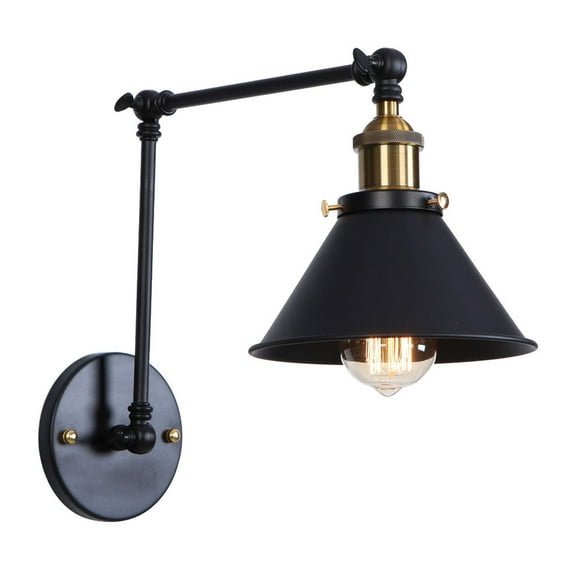 Aiwen Industrial Light Fixture Swing Arm Wall Mounted Lamp Modern Wall Sconce