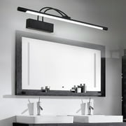 Aiwen LED Vanity Light Modern Light Fixture Rectangle Wall Lamp 11 Watts Black