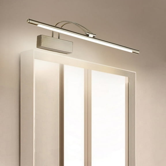 Aiwen LED Vanity Light Modern Light Fixture Rectangle Wall Lamp 15 Watts Silver