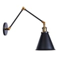 thumbnail image 1 of Aiwen Metal Light Fixture Industrial Retro Wall Mounted Lamp Swing Arm Wall Sconce, 1 of 10