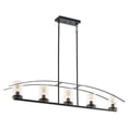 thumbnail image 1 of Aiwen Novelty Linear Chandelier Creative Pendant Light Fixture Modern Light Fixture, 1 of 8