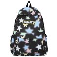 Aixig Nylon Kawaii Star Backpack Large Capacity Women Schoolbag Preppy