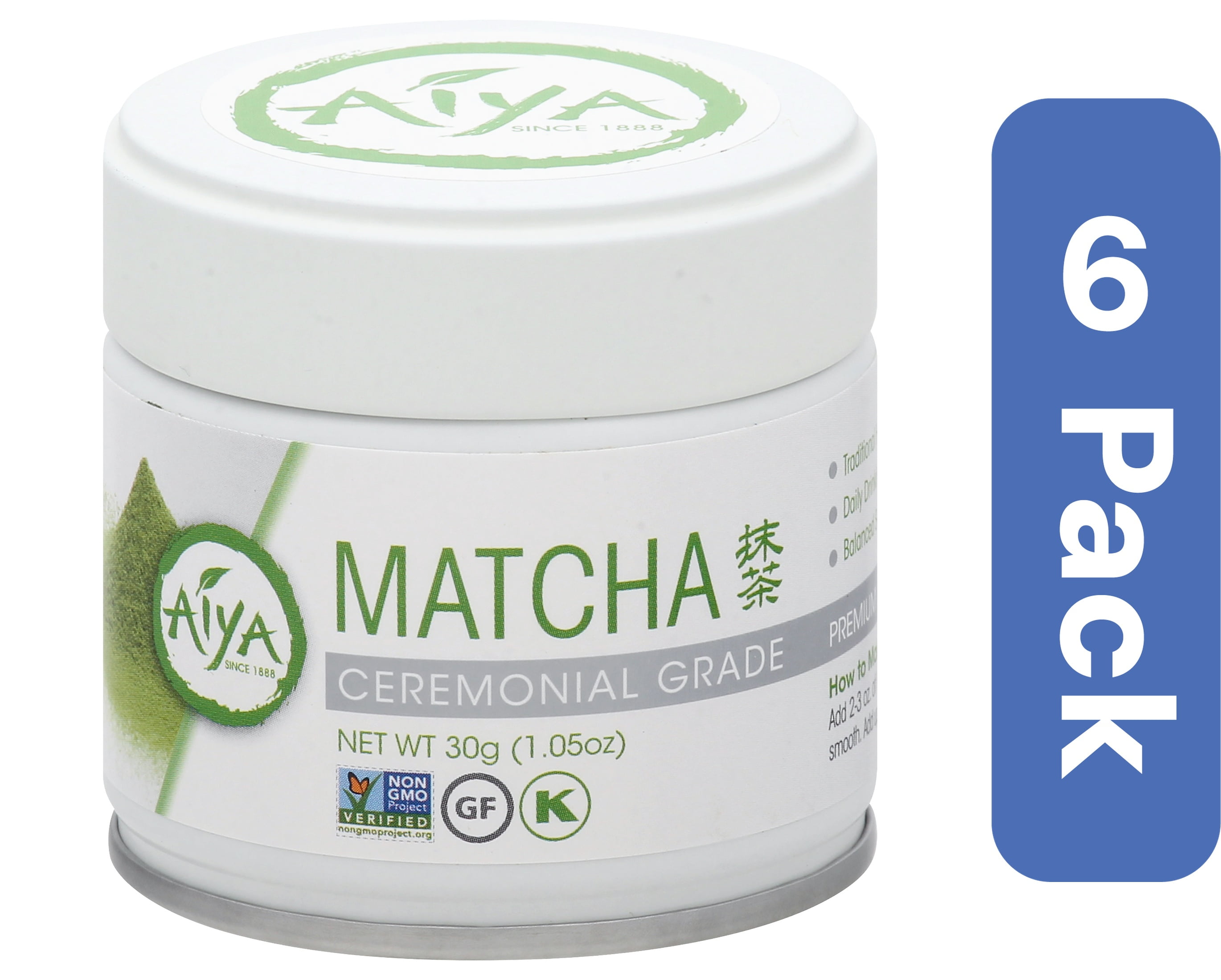 Aiya Ceremonial Matcha 30g (Pack Of 6)