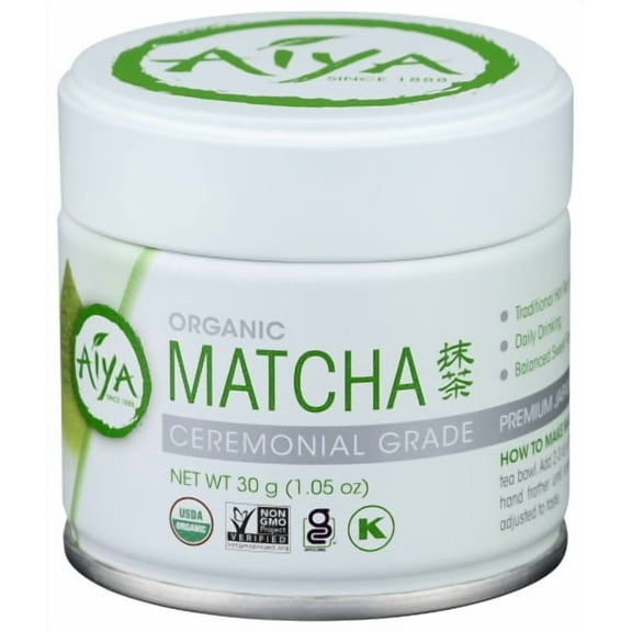 Aiya Matcha Ceremonial Organic 30 gm (Pack of 6)