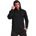 thumbnail image 1 of Aiyino Men's Long Sleeve Fashion Athletic Hoodies Sport Sweatshirt Hip Hop Pullover S-5XL, 1 of 5
