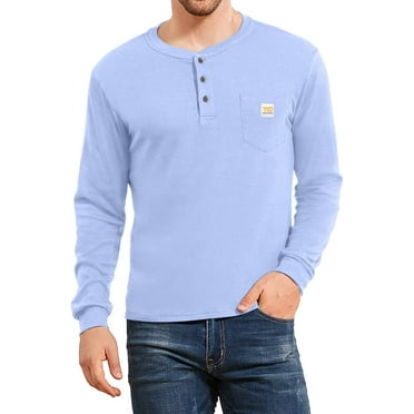 Alpine Lakes Men's Long Sleeve Performance Thermal Three Button Henley ...
