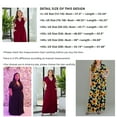 thumbnail image 1 of Aiyino Women Plus Size V Neck Short Sleeve Casual Evening Dress, Comfortable Elegant Party Maxi Dress, 1 of 2
