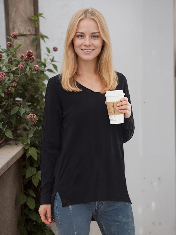 Women's Casual Lightweight V Neck Batwing Sleeve Knit Top Loose Pullover Sweater Tops,Black M