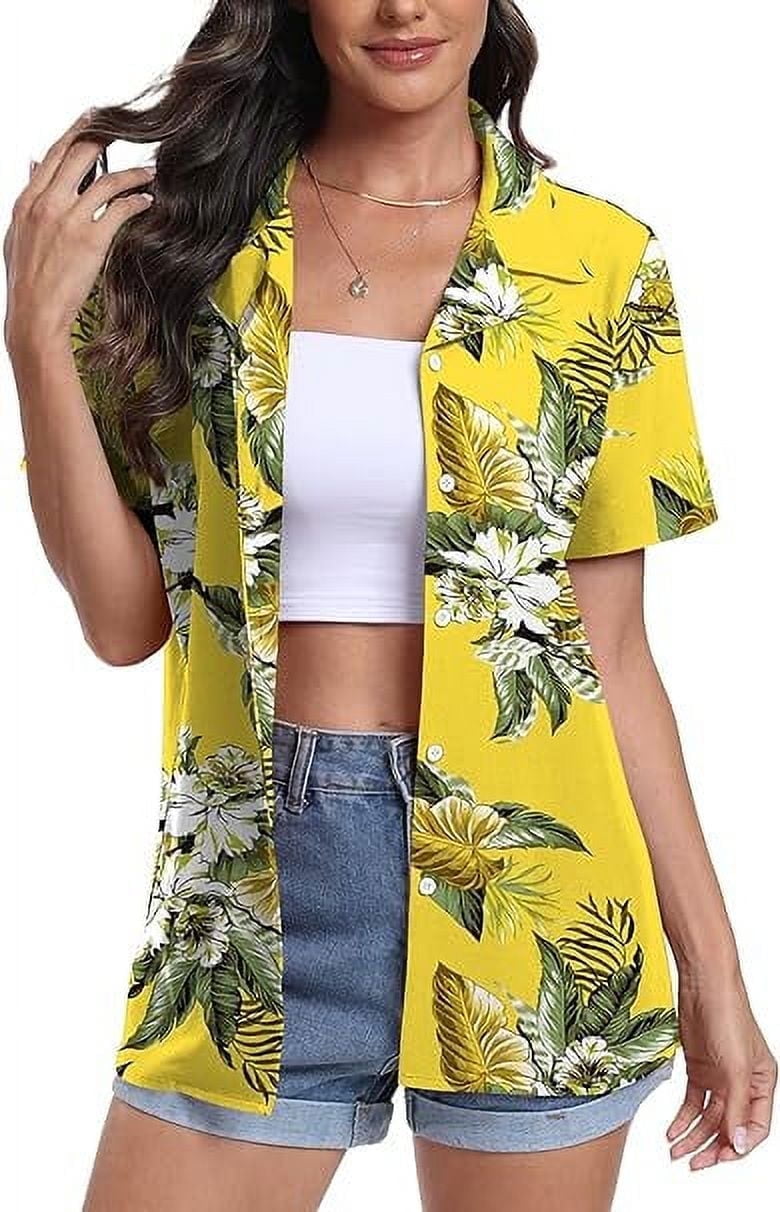 Yellow Floral Shirt