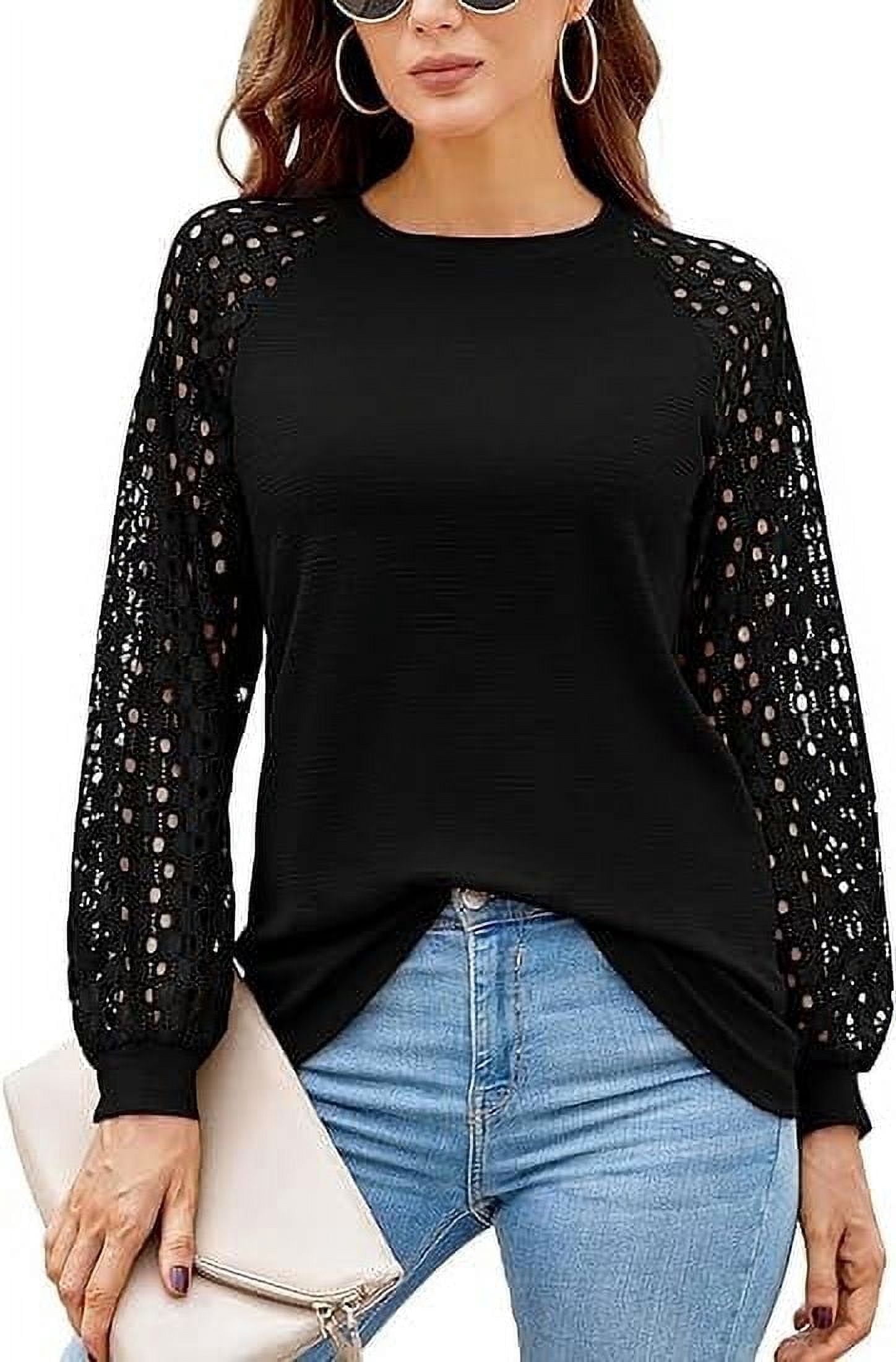 Women's Long Sleeve Round Neck TOP main image 1