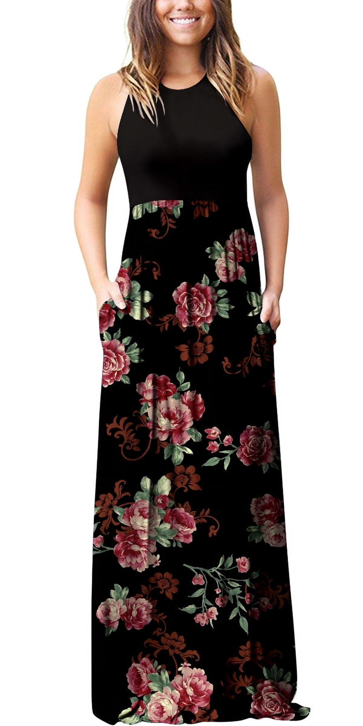 Sportoli Women's Lightweight Maxi Dress With Uganda