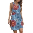 thumbnail image 1 of Aiyino Women's Sleeveless Summer Casual Sundress Short Dress With Pockets, 1 of 8