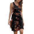 thumbnail image 1 of Aiyino Women's Sleeveless Summer Casual Sundress Short Dress With Pockets, 1 of 7