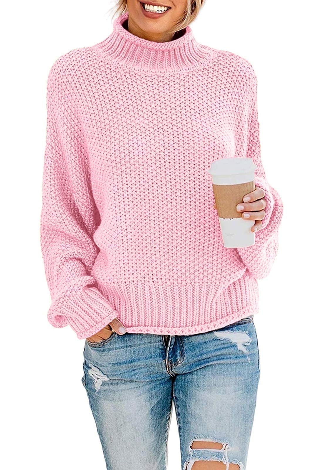 Thick Turtleneck Pullover Sweater