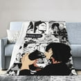 thumbnail image 1 of Aizawa Shota Anime Blanket Ultra Soft Throw Flannel Blankets For Sofa Bedroom Living Room Couch Camping Travel, 1 of 9